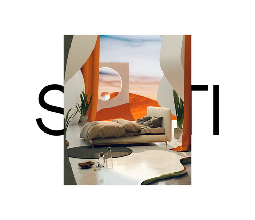 Santi 豪華床上用品 品牌形象設計中的優雅與奢華