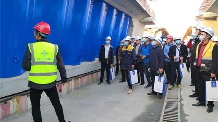 省公路與市政交通工程創建品質工程現場觀摩暨綠色建造技術交流會在孟州黃河大橋項目舉行